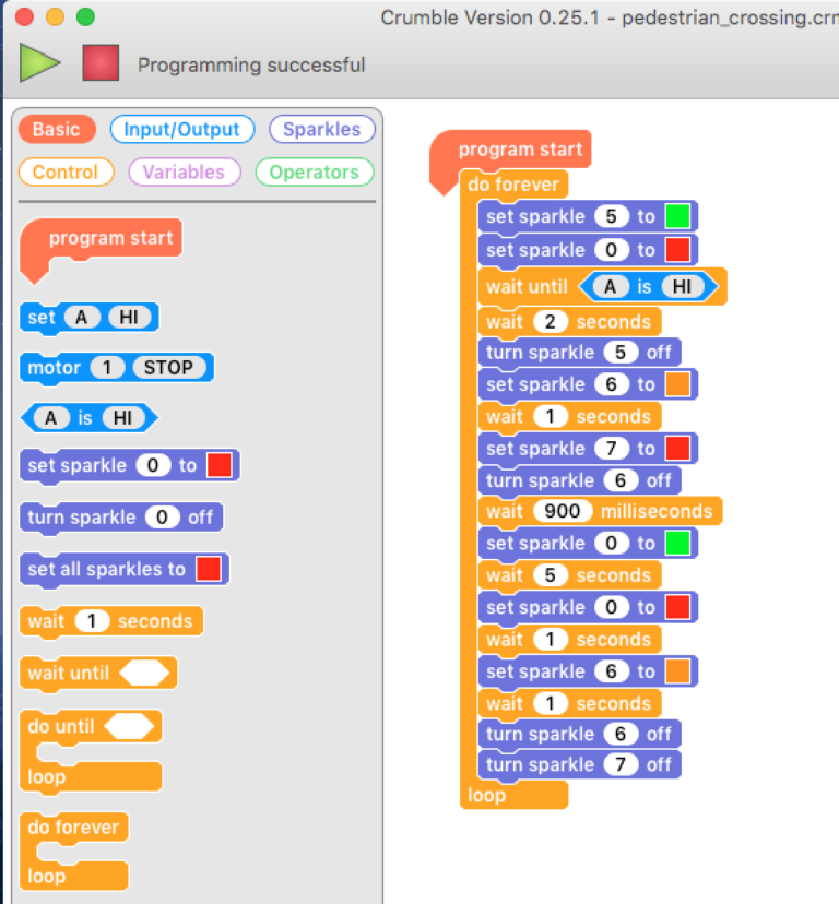 Programming challenge: Traffic lights | Redfern Electronics